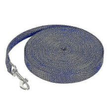 (5 m x 2 cm, bleu) Laisse de 50 m pour chien de grande race, id??ale pour le pistage en ext??rieur.