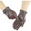 Herren Lederhandschuh. Winter Handschuh mit Touchscreen. PU Material. Fleecegefüttert. 1