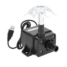 Mini Superleise Wasserpumpe, bürstenlos, 15030 l/h, USB Anschluss, Umwälzpumpe für Aquarienfische