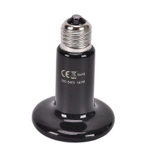 150 W:n infrapunakeraaminen lämpövalo matelijoiden lemmikkieläinten hautomalleille