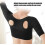 Manchon de compression pour les bras en polyurthane Ushaped, pour femmes. 2