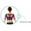Manchon de compression pour les bras en polyurthane Ushaped, pour femmes. 4