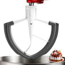 Flex Edge Rührbesen für KitchenAid 6 Quart Küchenmaschine mit Schüssellift und integriertem Schaber, spülmaschinenfest