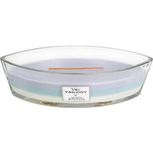 Woodwick Hearthwick Trilogy Candle-Calming Retreat, White, 11.2 x 18.9 x 8.8 cm