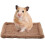 For Small Guinea Pig Hamster Bed: Rectangular House Warm Plush Rug Sleeping Pad for Various Small Pets 1