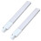2 Pack G23 LED Lamp Bulbs 4000K 1200LM Energy Saving Light 1