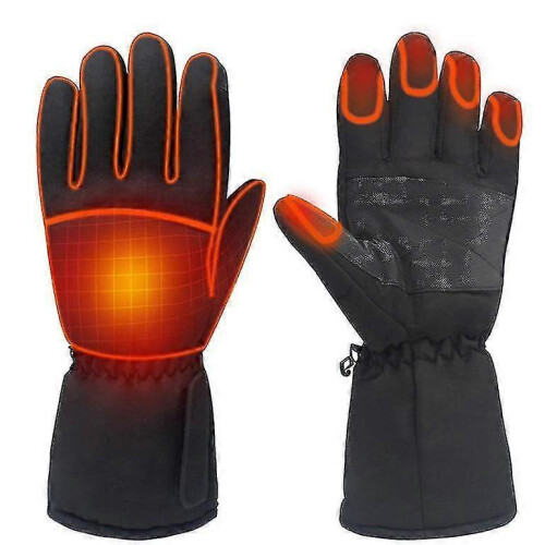 Elektrisch beheizbare Handschuhe, wasserdichte Thermohandschuhe, Touchscreen Handschuhe 2