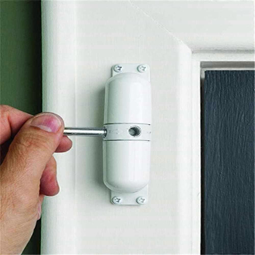 20-70Kg White Zinc Alloy Adjustable Surface Mounted Automatic Closing 1