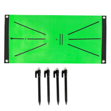30x60cm Golf Trainingsmatte, tragbar, zur Unterstützung des Golftrainings, Schwungerkennung und Schlagtechnik