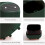 Small Waste Bin, Cute Ninja Press Desk Bin with Lid 4