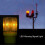 Flashing LED Warning Signal Light, Solar-Powered Strobe Alarm 3