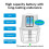 400ml Electric Garlic Masher Mini Chopper Multi Function Meat Grinder Masher Machine Vegetable Blend 2