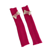 JK Socks Jk Strümpfe Lolita Beinwärmer Socken Slouch Socken mit Dekor Lolita Kniestrümpfe Locker gestrickte warme Wollleggings