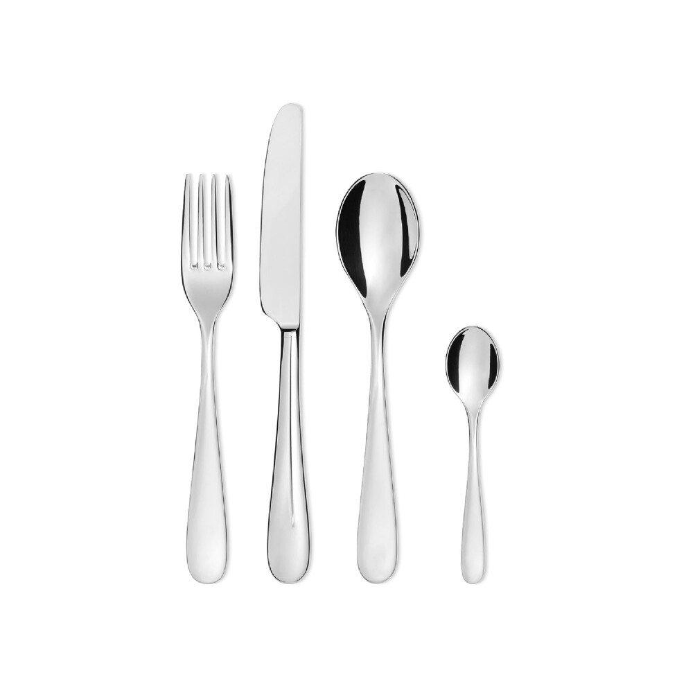 Alessi Nuovo Milano 5180S24 Cutlery Set, 24 Piece