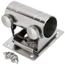 Fishing Umbrella Base Stand, Adjustable Stainless Steel Umbrella Holder Bracket Stand Base for Fishi