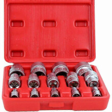 14 delige E type Torx dopsleutelset, inbusmoeren voor auto's, vrachtwagens, motoren en ATV's