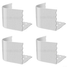 Rutschfeste Eckbettlakenhalter, Set mit 4 SilikonClips für besseren Schlaf