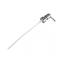 2025 Smedbo, 1 Piece 304 Stainless Steel Liquid Soap Shampoo Silver White Pump for Kitchen and Bathroom Use