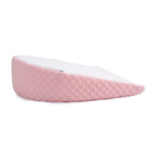 (Rond) Oreiller anti-reflux en coton, rond et carr??, respirant, pour nouveau-n??, forme inclin??e, antid??rapant et doux pour la peau.