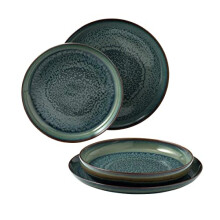 like. by Villeroy & Boch Group - Crafted Breeze, Dinner Set, 4 Pieces, Premium Porcelain 19-5167-8547 Blue