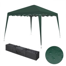 Foldable Gazebo 3 x 3 m with Bag Water-Repellent UV 50+ Protection Pop Up Tent Garden Tent Party Tent Capri Green