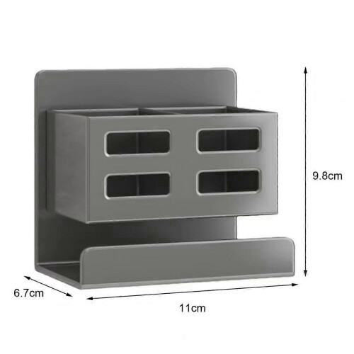 Bathroom Organizer Wall-Mounted Flush-Free Waterproof 1
