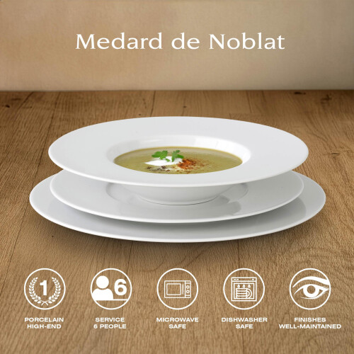 M?dard de Noblat AD00CCB000S18 Downtown 18-Piece Service 1