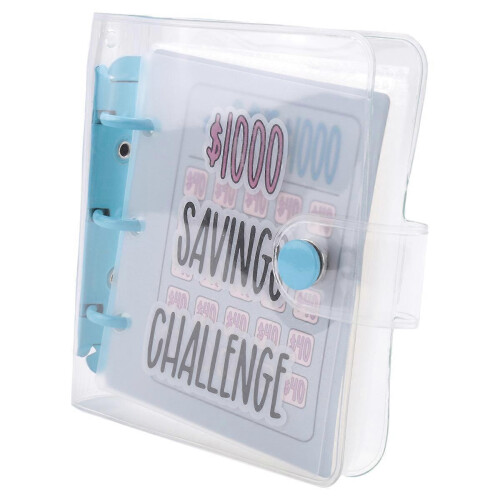 1000 Savings Challenge Binder, Money Saving Binder, Savings Challenges Book with Envelopes, Envelope 1