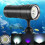 5000LM Supper Bright Waterproof Underwater 80M Diving Flashlight LED Electric Torch (Black) 1