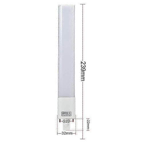 2 Pack G23 LED Lamp Bulbs 4000K 1200LM Energy Saving Light 1