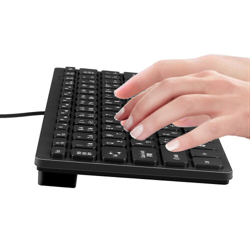 Kabelgebundene USB Tastatur (Japanisch/Englisch) für Tablets/Windows PCs/Laptops/iOS/Android 1