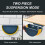 Foldable Plastic Hanging Bin Semi-Circular Wall-Mounted Kitchen Waste Bin Beige Compact Space-Saving Design Durable Material Easy Installation For Hom 3