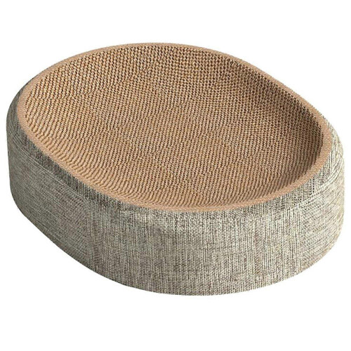 Oval Shape Scratch Pad For Cats\nCat Bed