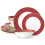 Noritake Crochet 12-Piece Dinnerware Set, Service for 4 4
