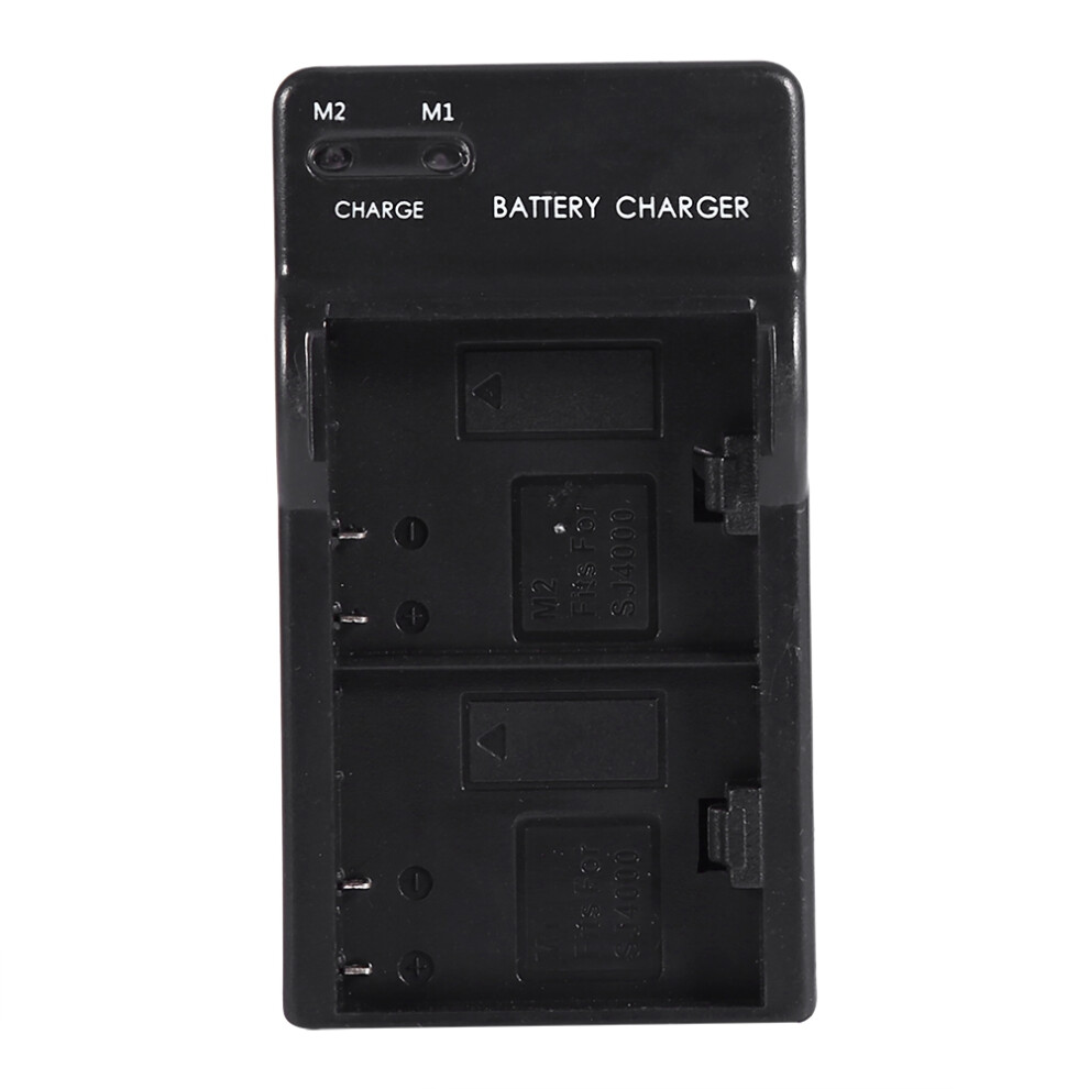 4Pieces Original 3.7V 900Mah Li Ion Battery Compatible With Sj4000+ Camera Dual Charger Us 3676642528478