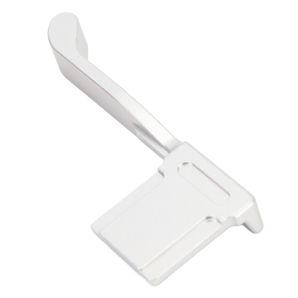 Camera Thumb Up Grip Aluminum Alloy Easy Assembly Hot Shoe Mount Thumb Rest Compatible With X 100V X 100Vi Silver/Gray 3444235308420