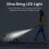5M Retractable Dog Leash with LED Flashlight, DurableNylon Lead, Adjustable Control for Pet Walking 4