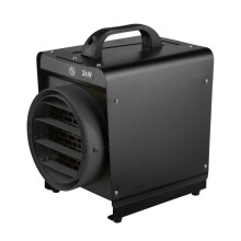 Large 2kw Electric Greenhouse Heater with Thermostat Control - Fan & Heater Setting - Garden Anti Frost Plant Warmer - Workshop Garage Shed