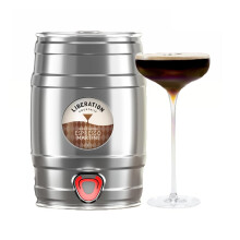 Liberation Cocktails Espresso Martini 5L Cocktail Party Keg, Ready To Drink Cocktail Mix, Made with Cold Brew Coffee and Vodka, Low Calories and Low