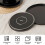 MIAMIO - Dinnerware Sets for 8/24-Piece Modern Stoneware Dish Set/Tableware ? Dishwasher and Microwave Safe ? Luxe Collection (Black, Dinnerware Set 5