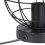 Glitzerlife Table Lamp Vintage Black 1-light E27 Metal 4