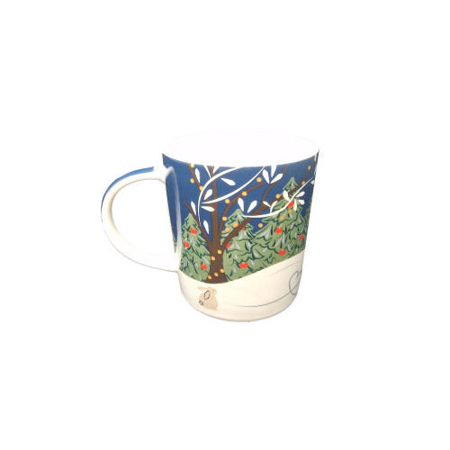Radley RADLEY an Ice Day Ceramic Mug in Dark Teal 2