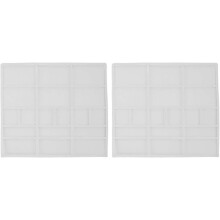 Lot de 2 filtres pour climatiseur split (unit intrieure), grille de sortie anti-poussire rutilisable 31,9 x 28,3 cm
