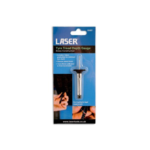 Laser 5157 Tyre Tread Depth Gauge 2