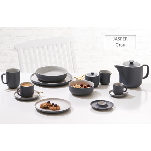 Ritzenhoff & Breker Kombiservice Jasper 16 Piece Grey, Earthenware 1
