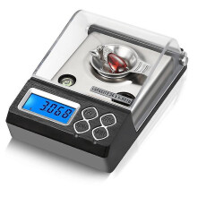 20g/0.001g Precision Balance, Milligram Scale Pocket Jewelry Scale with Calibration Clamp And Weighing Pan SXQ