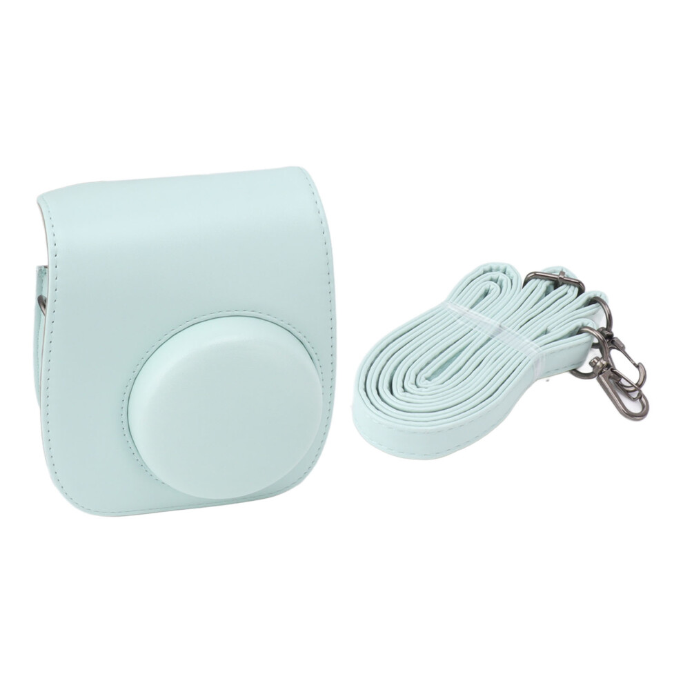 Instant Camera Bag Pu Leather Instant Camera Bag Adjustable Strap Instant Camera Case Compatible With Traveling Camping Green 3371024254395