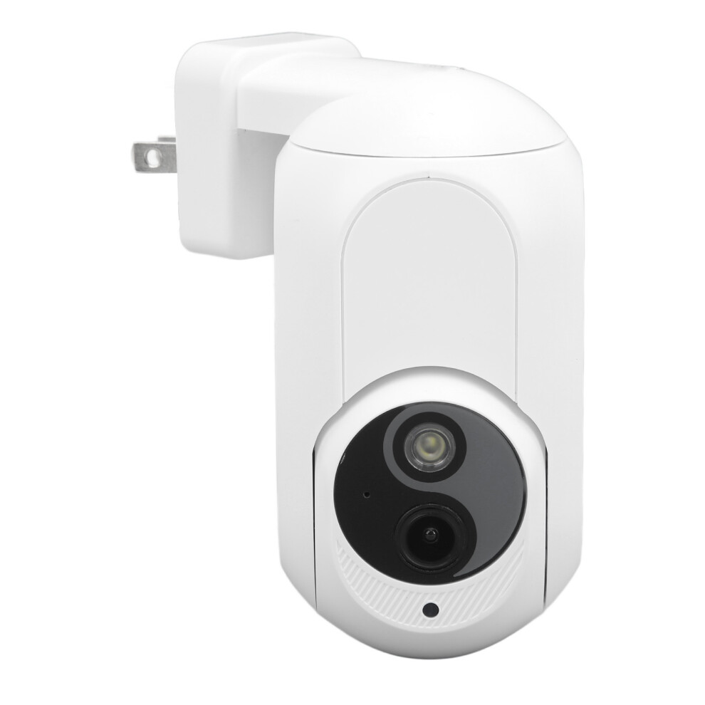 3Mp Hd Plug In Surveillance Camera 360 Degree Panoramic View Intelligent Wifi Dual Source Wireless Camera Light 3496968456497