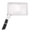 Full-Page 5X Magnifying Glass for Reading, Folding Lighted Magnifier with 48 LED Lights, Rectangular 4