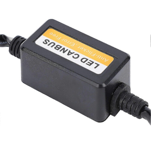 2pcs H4 LED CANbus Decoder DC 9 to 16V Plug and Play Anti Flickering LED Headlight Resistor DecoderEdition 1028 1